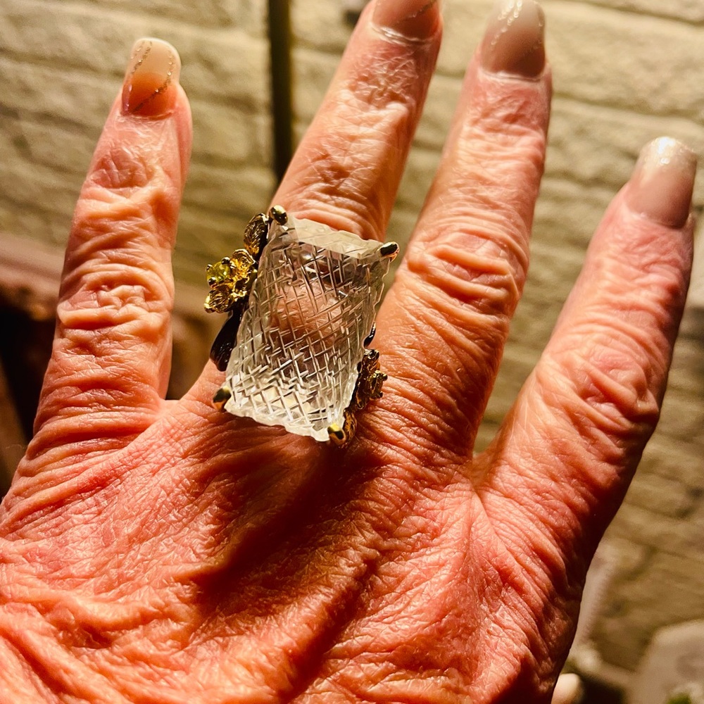 Authentic quartz ring - Picture 4 of 13